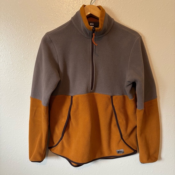 REI Quarter Zip Fleece - Picture 1 of 8